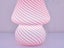 Glass Mushroom Lamp Bedside Desk Lamp Dimmable Night Light Home Decor Pink Carousel 3