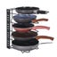 Kitchen Organiser Rack Pot Pan Cookware Lid Holder 3644201 Carousel 20