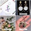 200pcs Acrylic Blank Keychain Pendant Tassels Circle Discs DIY Set I1285SV0 Carousel 7