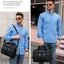Genuine Leather Bag Briefcase Laptop Bags E0402BK0 Carousel 7