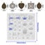Resin Moulds Silicone Jewellery Pendant Molds I0835WT0 Carousel 19