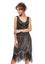 Flapper Dress Gatsby Ball Evening Dress Womens Clothing Size 10 J2148GD2 Carousel 15