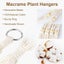 5pcs Macrame Plant Hanger Cotton Rope Hanging Planter Baskets I1744BG0 Carousel 3