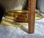 Art Deco Amber Glass Vase & Frog Carousel 9