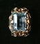 Vintage Art Deco Germany Floral Silver Ring Carousel 1