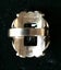 Vintage Art Deco Germany Floral Silver Ring Carousel 5