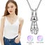 Women Chain 925 Sterling Silver Love Cute Cat Kitty Pendant Necklace Gift Box Carousel 1