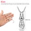 Women Chain 925 Sterling Silver Love Cute Cat Kitty Pendant Necklace Gift Box Carousel 8
