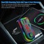 Car Wireless Bluetooth 5.0 FM Transmitter 2 USB PD Charger AUX Adapter Carousel 4