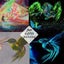 12pcs Glow In Dark Luminous Nail Glitter Powder Epoxy Resin Pigment Dye I1411MZ0 Carousel 4