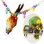 Bird Toy Parrot Swing Bridge Cage Toys I0615MZ0 Carousel 1