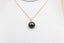 18ct Gold set Tahitian mabe pearl Pendent 10-11mm Carousel 1