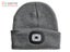 Rechargeable LED Beanie 150lm Grey Carousel 4