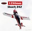 Dynam large Sbach 342 Aerobatic RC plane ( SRTF) with 2.4G TX&RX -Mode 2 Carousel 12