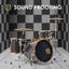 6pcs Grey Acoustic Soundproofing Foam Studio Sound Absorption Panels 2012626 Carousel 8