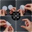 Pom Pom Acrylic Blank Keychain Pendant Tassels Discs Making Kit I1284MZ0 Carousel 4