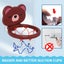 Childrens New Mini Cute Little Bear Bathroom Shooting The Ball Toy Carousel 3
