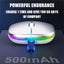 Tablet Phone Computer Bluetooth Wireless Mouse Charging Luminous 2.4G Carousel 4