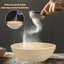 Sour Dough Proofing Basket Kit - Round Circle Banneton Bowl Carousel 19