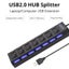 Switch Extension Hub 7-port USB2.0 Hub Computer USB Extension Hub One Carousel 2
