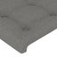 Single Size Headboards 2 Pcs Dark Grey 80x5x78/88 Cm Fabric Talaii Carousel 4