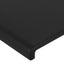 King Single Size Led Headboard Black 100x5x78/88 Cm Faux Leather Toxoaol Carousel 5