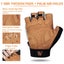 WEST BIKING Sports Cycling Gloves Half Finger Men Women MTB Bike Carousel 5