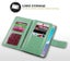 HTC Desire 10 Pro Double Wallet leather case 9 Card Slots Carousel 4