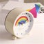 Mute Alarm Clock Rainbow Night Light Carousel 3