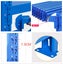 Heavy duty shelving unit 2m L x 0.6 D x 2m H + workbench 2m L x 0.6 D x 1m H Carousel 3