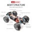 RC Car size 1:10 4WD 80km/H High Speed Rechargeable Battery Carousel 4