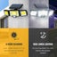 Solar Wall Lights 192 LED Sensor Wall Lamp 2004087 Carousel 6