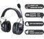 Wireless Headset 450m range w/carry case, 1 Single & 1 Dual Ear by Came-TV Carousel 3