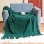 Anycozy Green Faux Cashmere Throw Blanket Diamond Knit 150x230cm Carousel 4