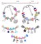 Jewellery Making Supplier Charm Bracelet Necklace Pendant Making Kit I1315MZ0 Carousel 8