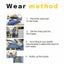 Posture Corrector Lower Back Support Belt Sitting Spine Braces i1844BK0 Carousel 11