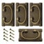 4pcs Cabinet Drawer Handles Door Pulls 3639631 Carousel 8