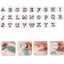 Alphabet Letter Cookie Cake Molds Biscuit Cutting Moulds I1083WT0 Carousel 4