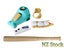 Kids Baseball Pitching Machine Toy - Brand New Carousel 4