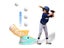 Kids Baseball Pitching Machine Toy - Brand New Carousel 5