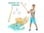 Kids Baseball Pitching Machine Toy - Brand New Carousel 8