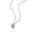 1ct Moissanite Diamond Pendant Necklace S925 Silver 18K White Gold Plated Carousel 2