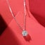 1ct Moissanite Diamond Pendant Necklace S925 Silver 18K White Gold Plated Carousel 3