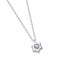 1ct Moissanite Diamond Pendant Necklace S925 Silver 18K White Gold Plated Carousel 5