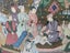 Vintage Indian Silk Painting Carousel 3
