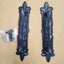 2 x Door Handles Cast Iron Heavy Duty 3639623 Carousel 9