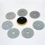 Diamond Polishing Discs Pads 50 -10000 Grit 16pcs 2032804 Carousel 7