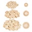 100pcs Wooden Buttons Handmade with Love 25mm I1675DC3 Carousel 1