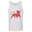 Chinese Zodiac Shengxiao New Year Ox Bull Cow Mens White Tank Top Singlet Shirt Carousel 1