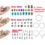 Charm Bracelet Making Kit DIY Jewellery Beads Unicorn Mermaid Necklace I1319MZ0 Carousel 3